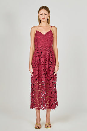 Lace Midi Dress