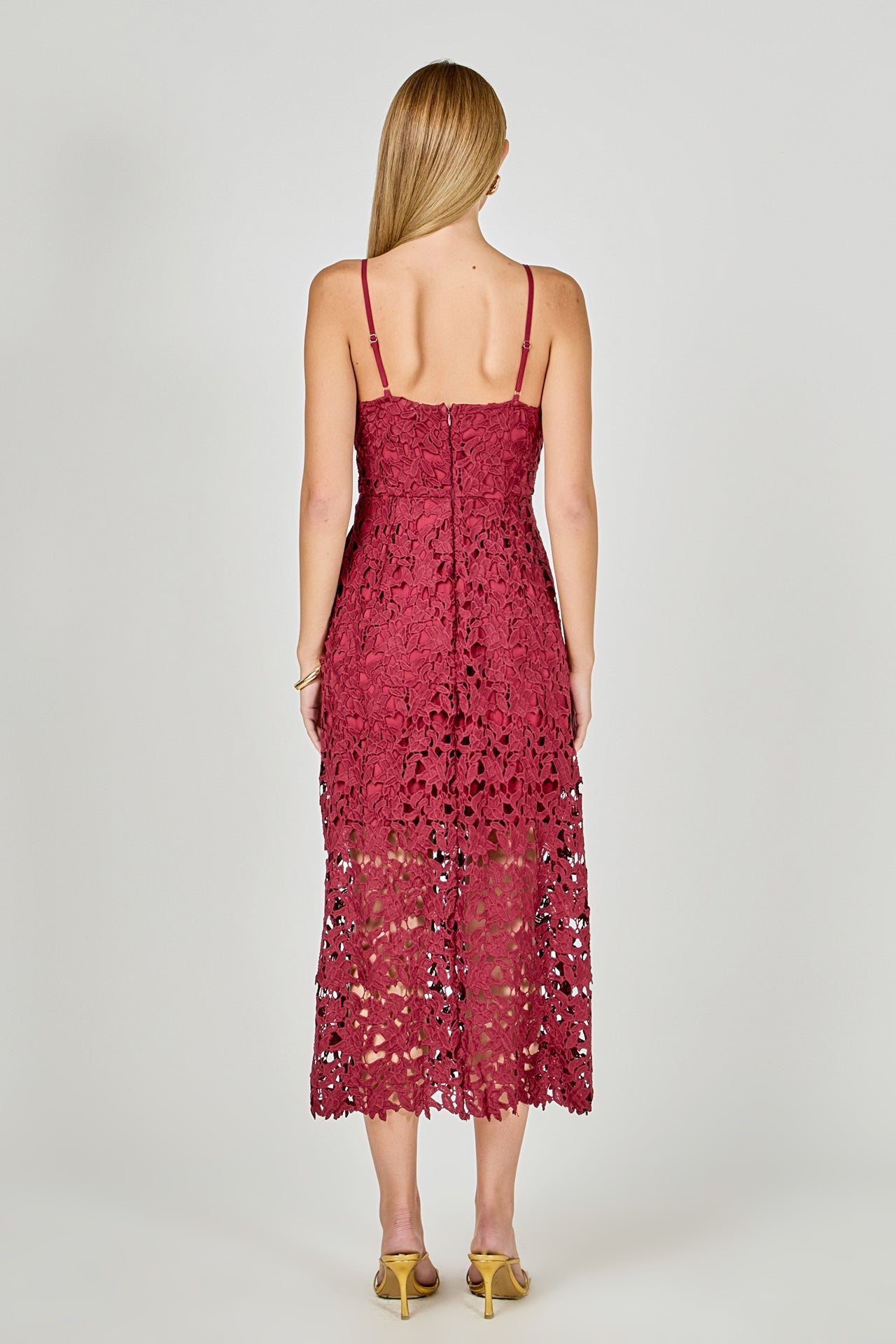 Lace Midi Dress
