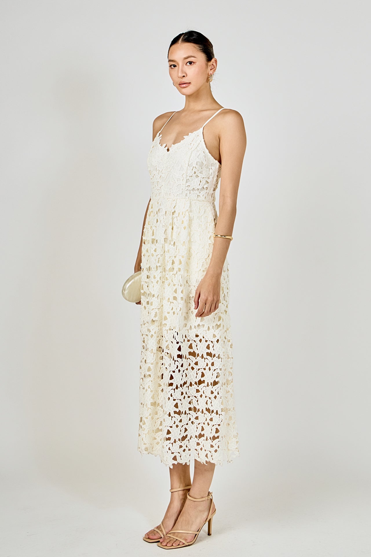 Lace Midi Dress