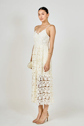 Lace Midi Dress