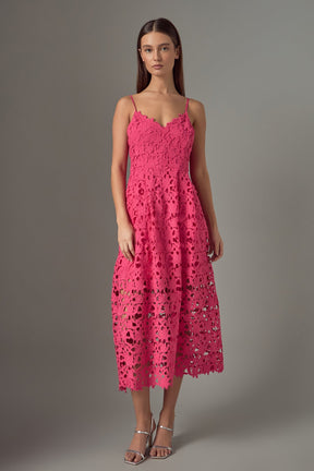 Lace Midi Dress