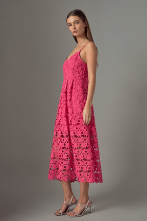 Lace Midi Dress