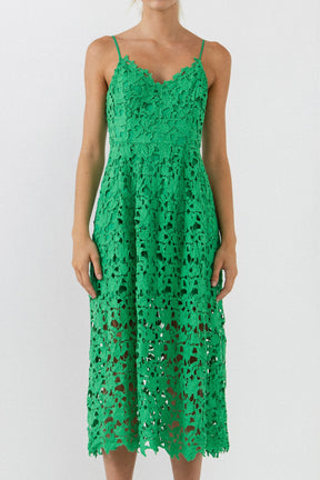 Lace Midi Dress