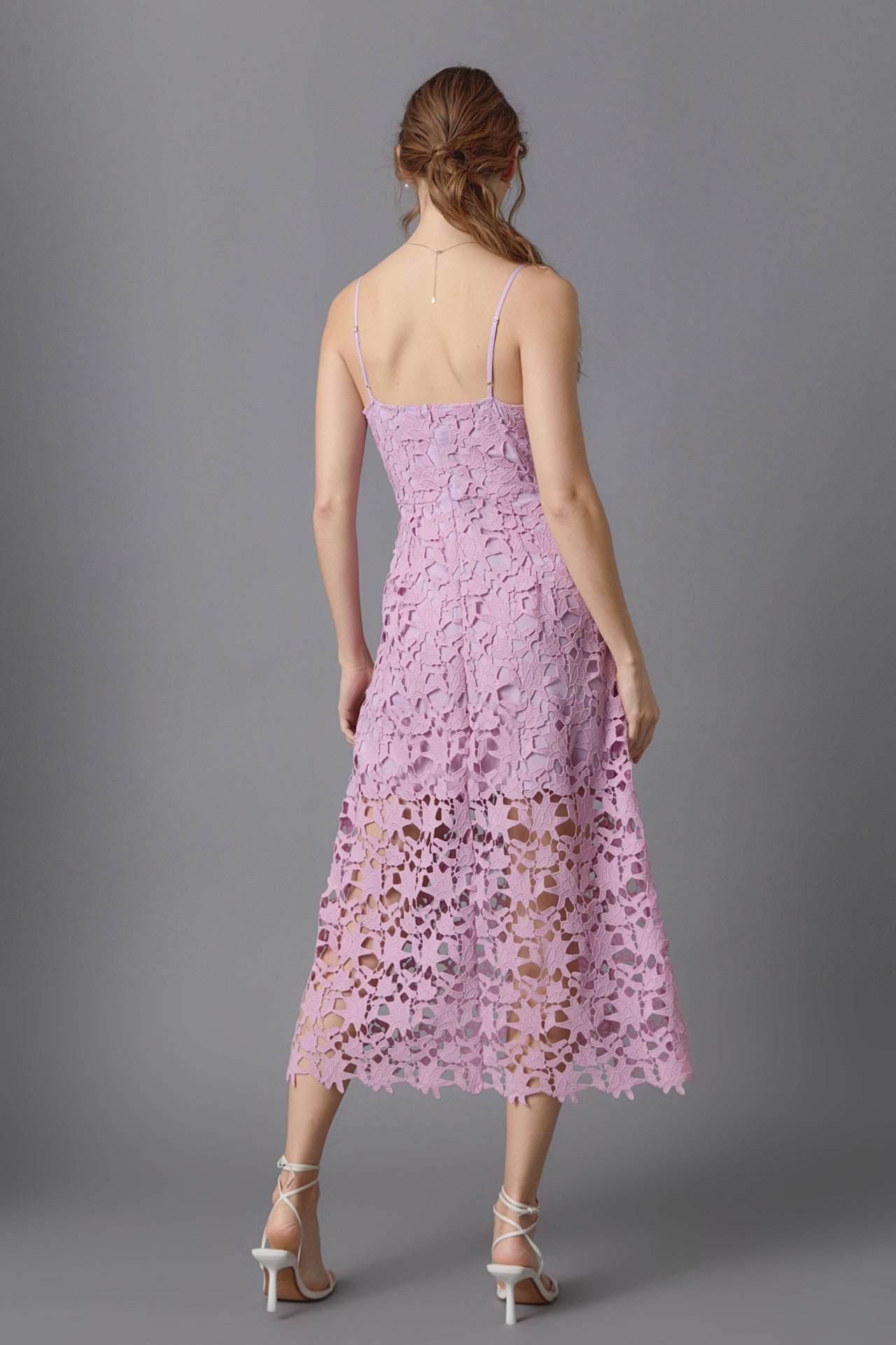 ENDLESS ROSE - Endless Rose - Lace Midi Dress - DRESSES available at Objectrare