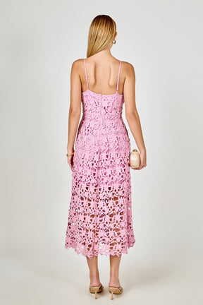 Lace Midi Dress