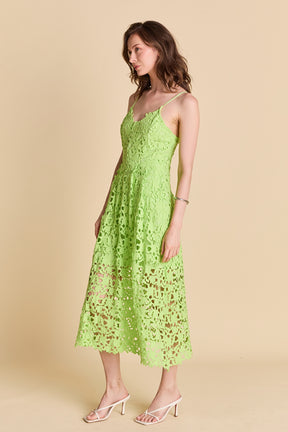 Lace Midi Dress