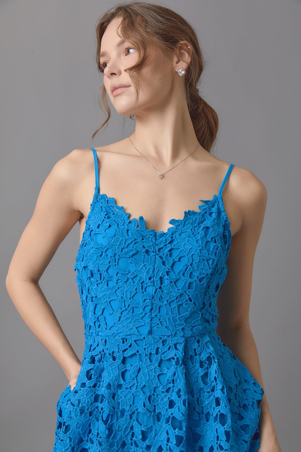 Lace Midi Dress