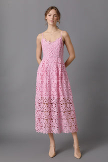 Lace Midi Dress
