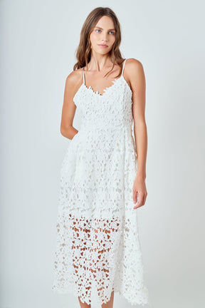 Lace Midi Dress