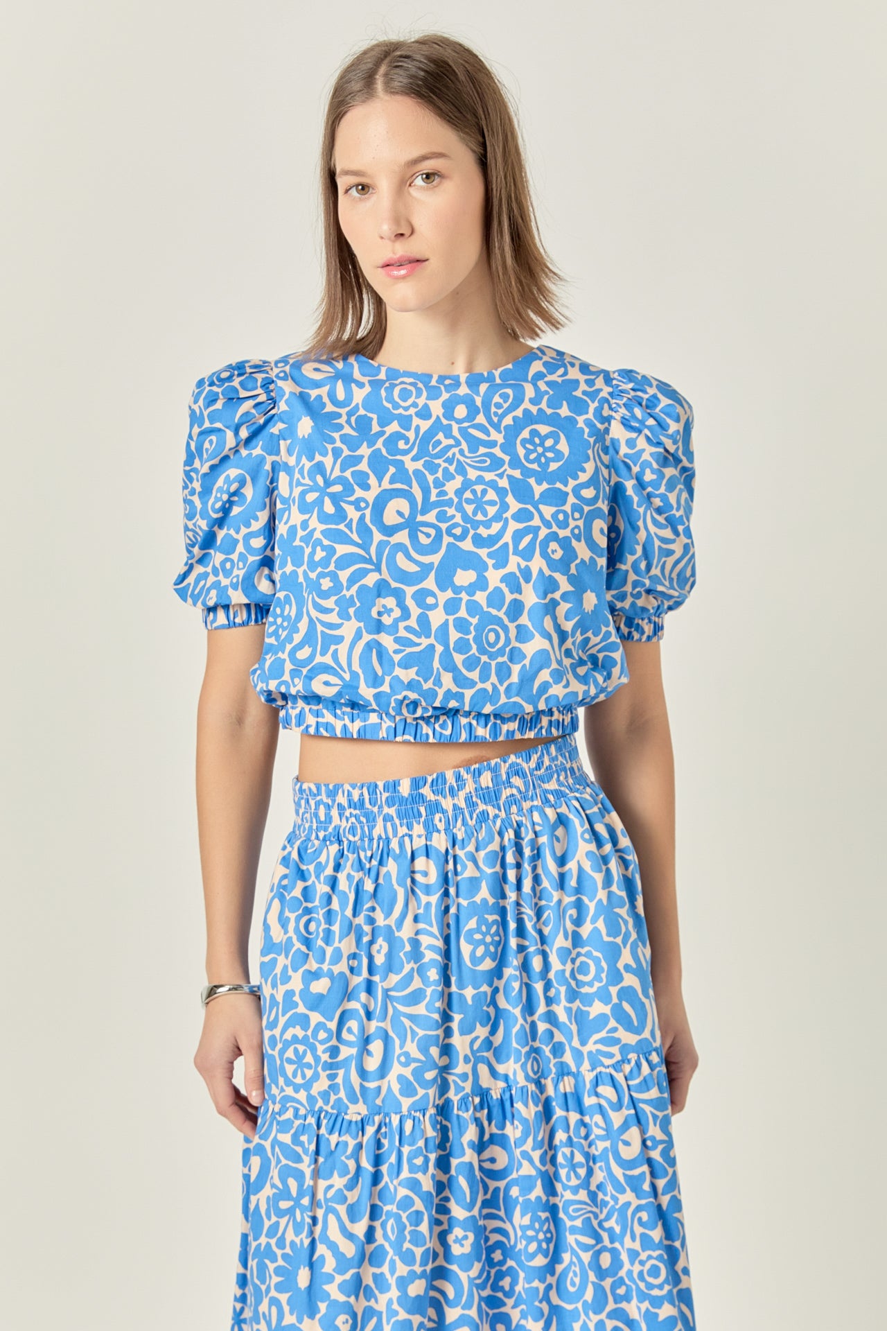 ENGLISH FACTORY - Printed elastic top - TOPS available at Objectrare