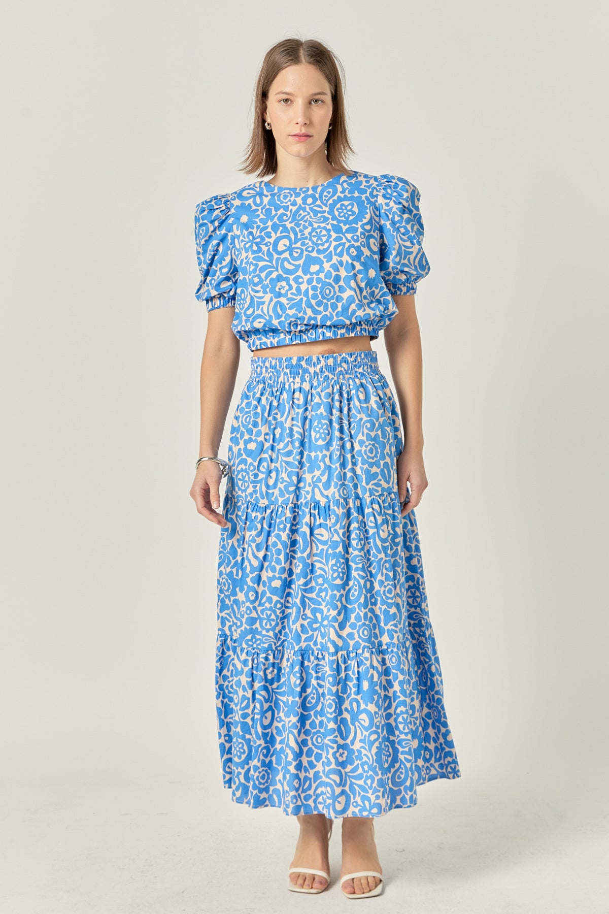 ENGLISH FACTORY - Printed elastic top - TOPS available at Objectrare