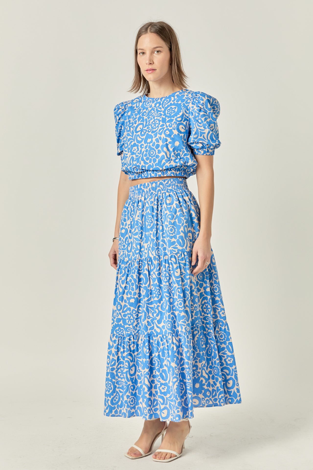 ENGLISH FACTORY - Printed elastic top - TOPS available at Objectrare