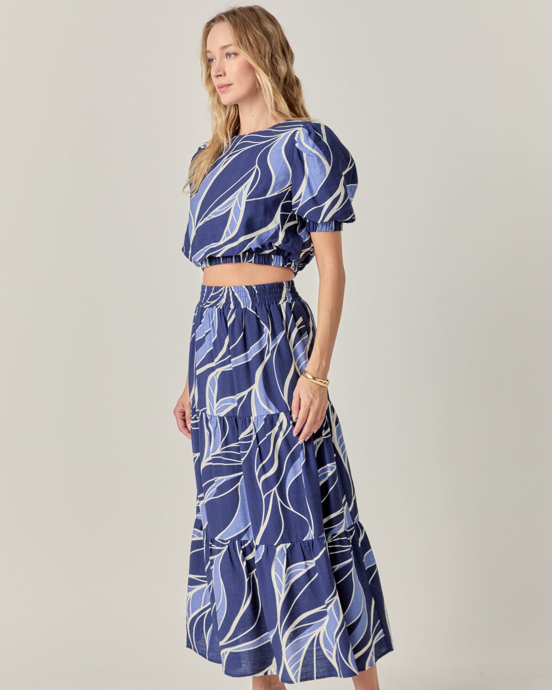ENGLISH FACTORY - Printed Maxi Skirt - SKIRTS available at Objectrare