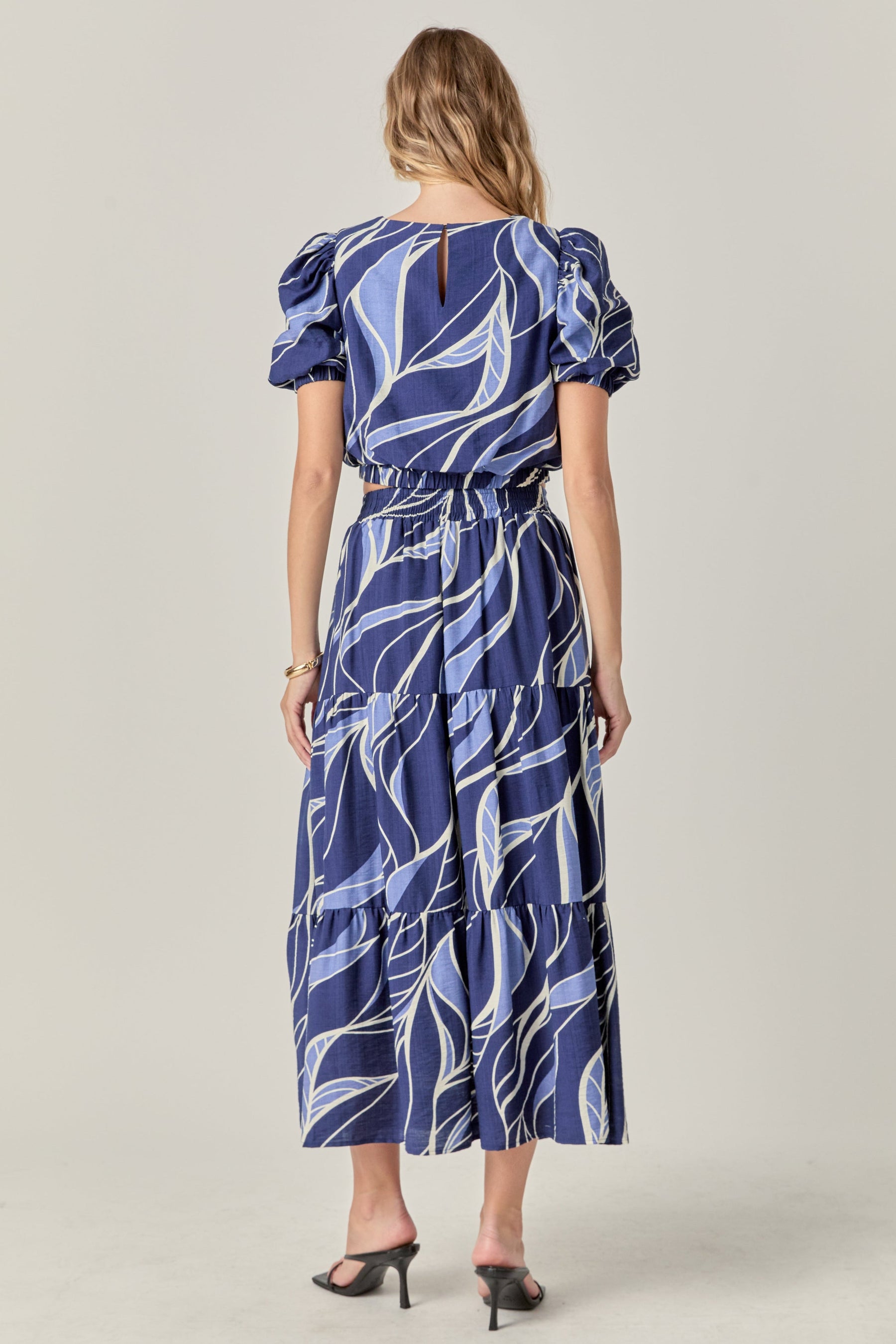 ENGLISH FACTORY - Printed Maxi Skirt - SKIRTS available at Objectrare