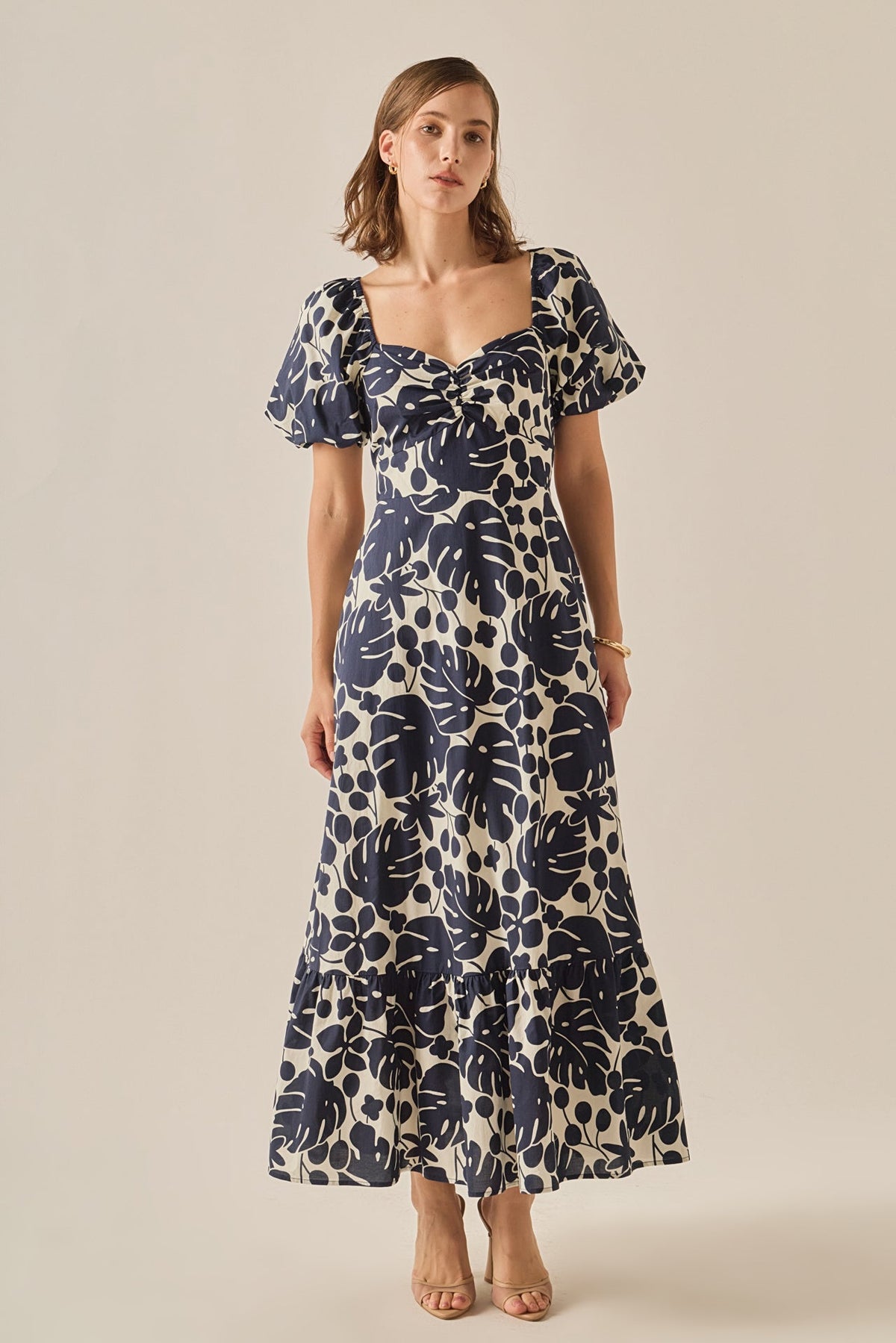Noir Flora Dress