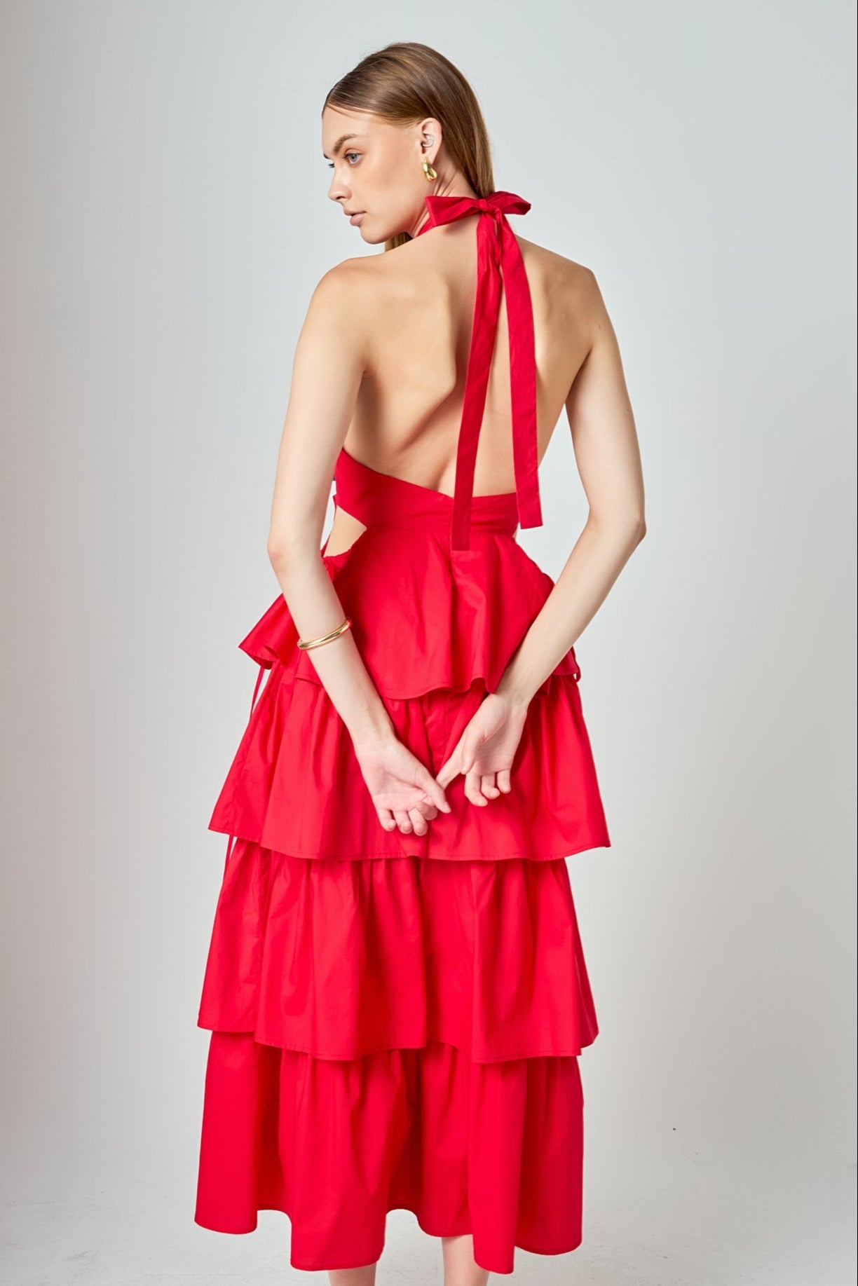 ENDLESS ROSE - Halter Maxi Dress - DRESSES available at Objectrare