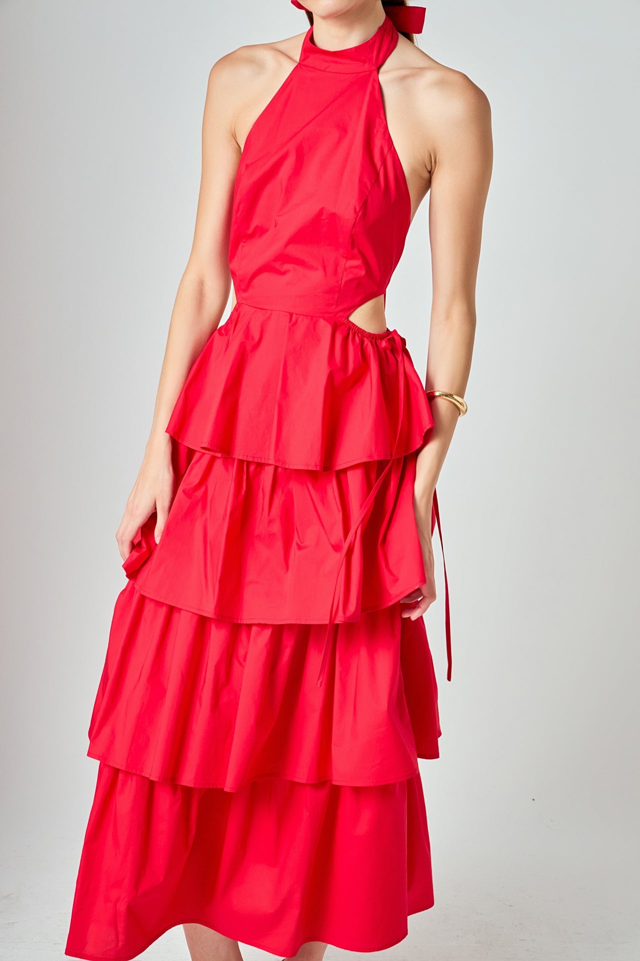 ENDLESS ROSE - Halter Maxi Dress - DRESSES available at Objectrare