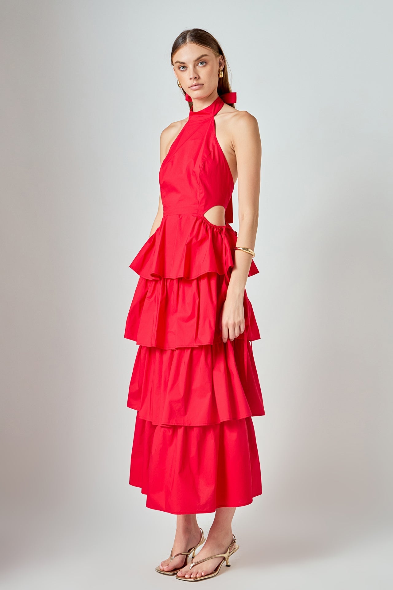 ENDLESS ROSE - Halter Maxi Dress - DRESSES available at Objectrare