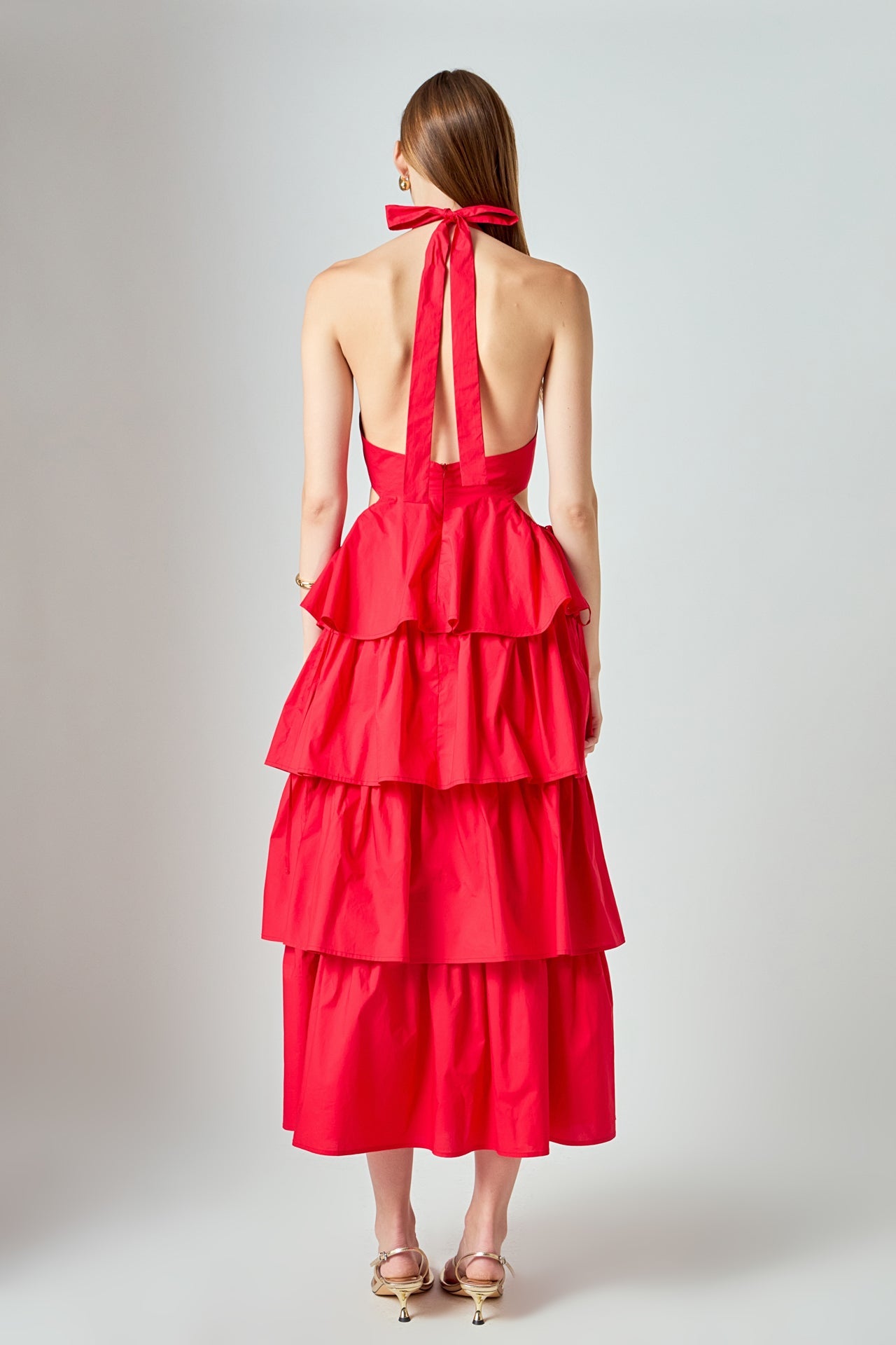 ENDLESS ROSE - Halter Maxi Dress - DRESSES available at Objectrare