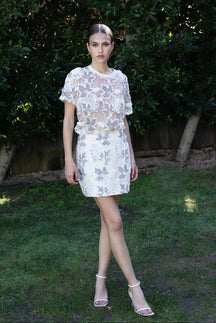 ENDLESS ROSE - Embroidered Blouse - TOPS available at Objectrare