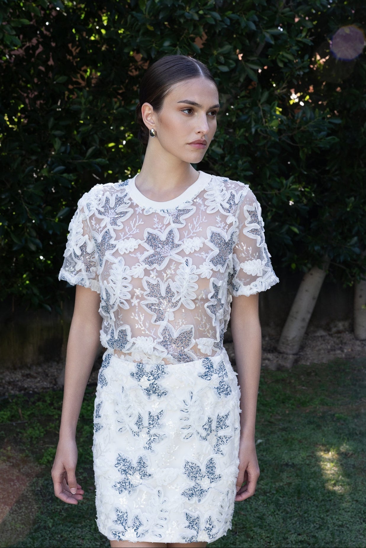 ENDLESS ROSE - Embroidered Blouse - TOPS available at Objectrare