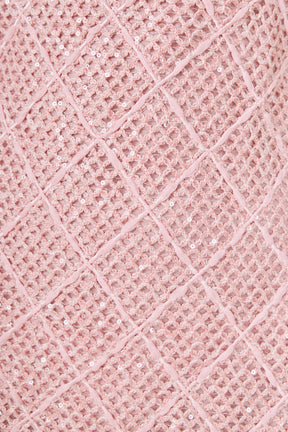ENDLESS ROSE - Textured Sleeveless Midi Dress - DRESSES available at Objectrare