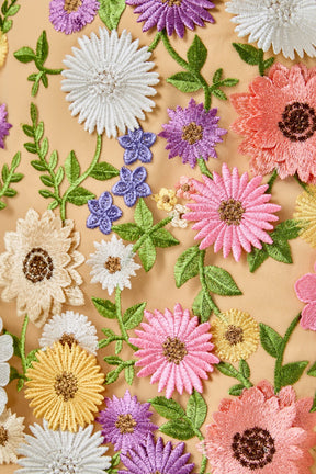 ENDLESS ROSE - Floral Embroidered Mini Skirt - SKIRTS available at Objectrare