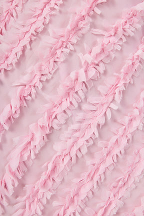 ENDLESS ROSE - Strapless Ruffled Maxi Dress - DRESSES available at Objectrare