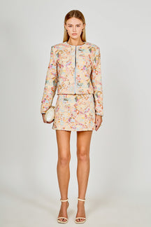Muliticolor Sequins Jacket