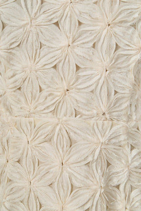 Textured Puff Sleeve Mini Dress