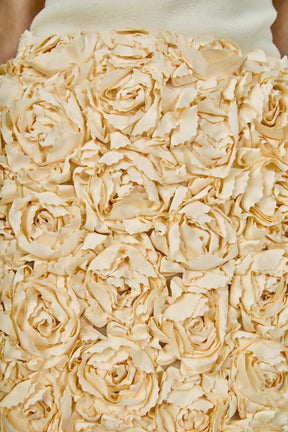 ENDLESS ROSE - 3D Rose Mini Skirt - SKIRTS available at Objectrare