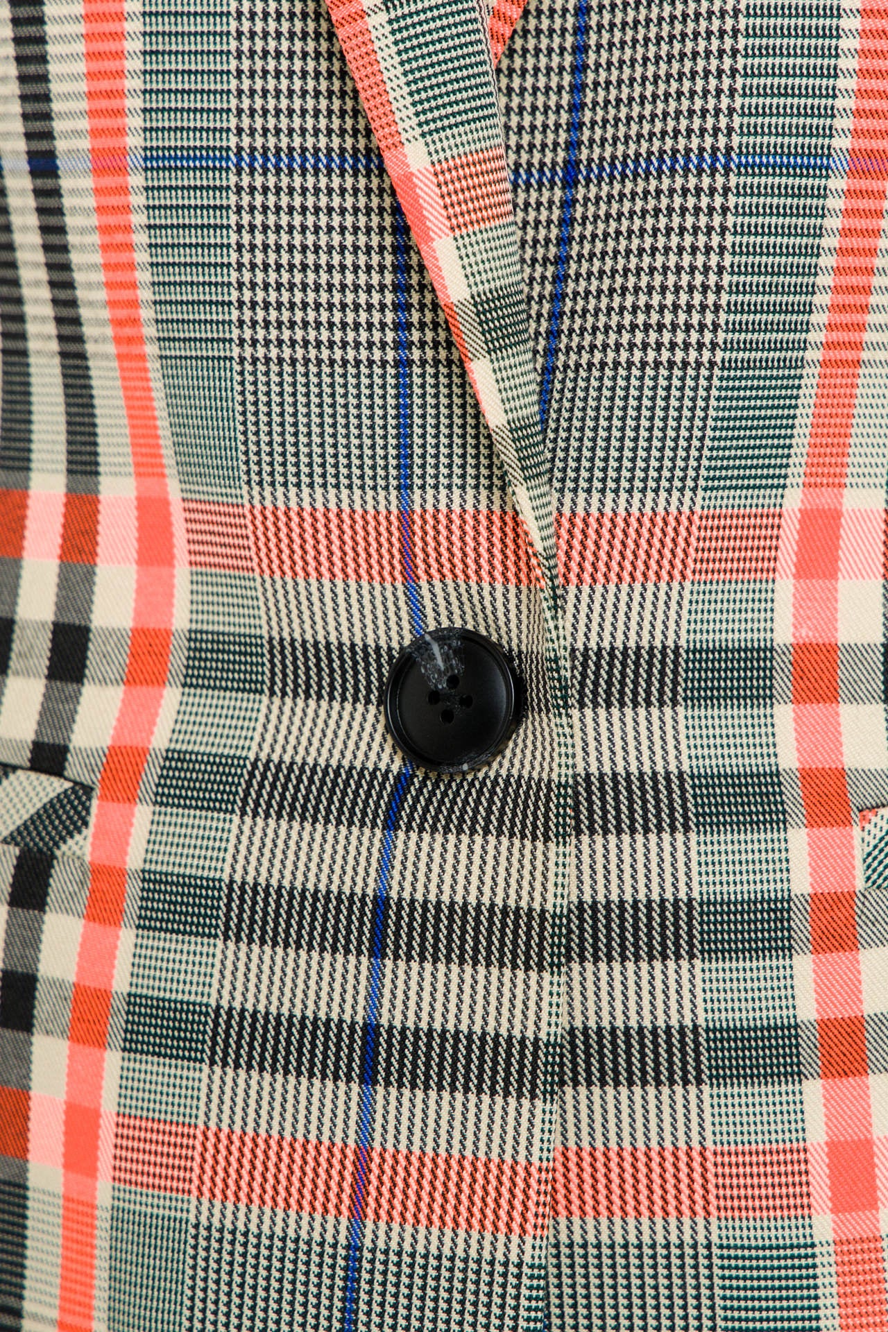 GREY LAB - Neon Contrast Checker Blazer - BLAZERS available at Objectrare