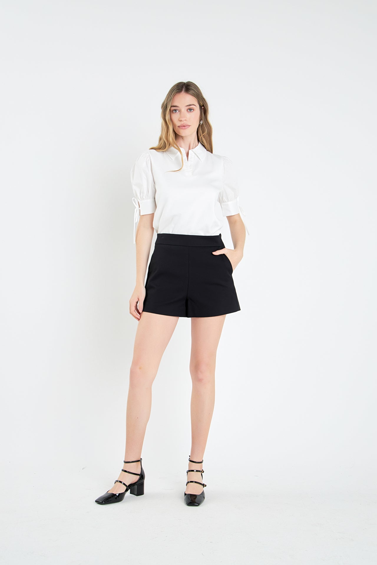 High Waisted Mini Shorts