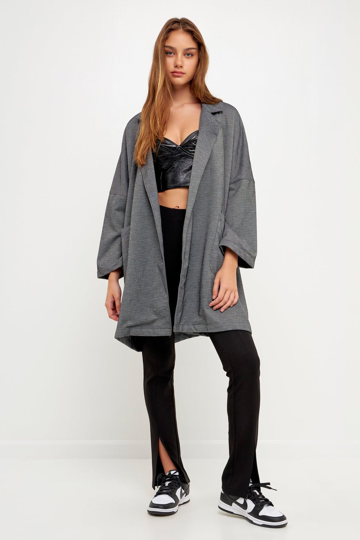 GREY LAB - Oversized Coat with Big Pocket - JACKETS available at Objectrare