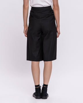 Wide Leg Pants With Box Pleats