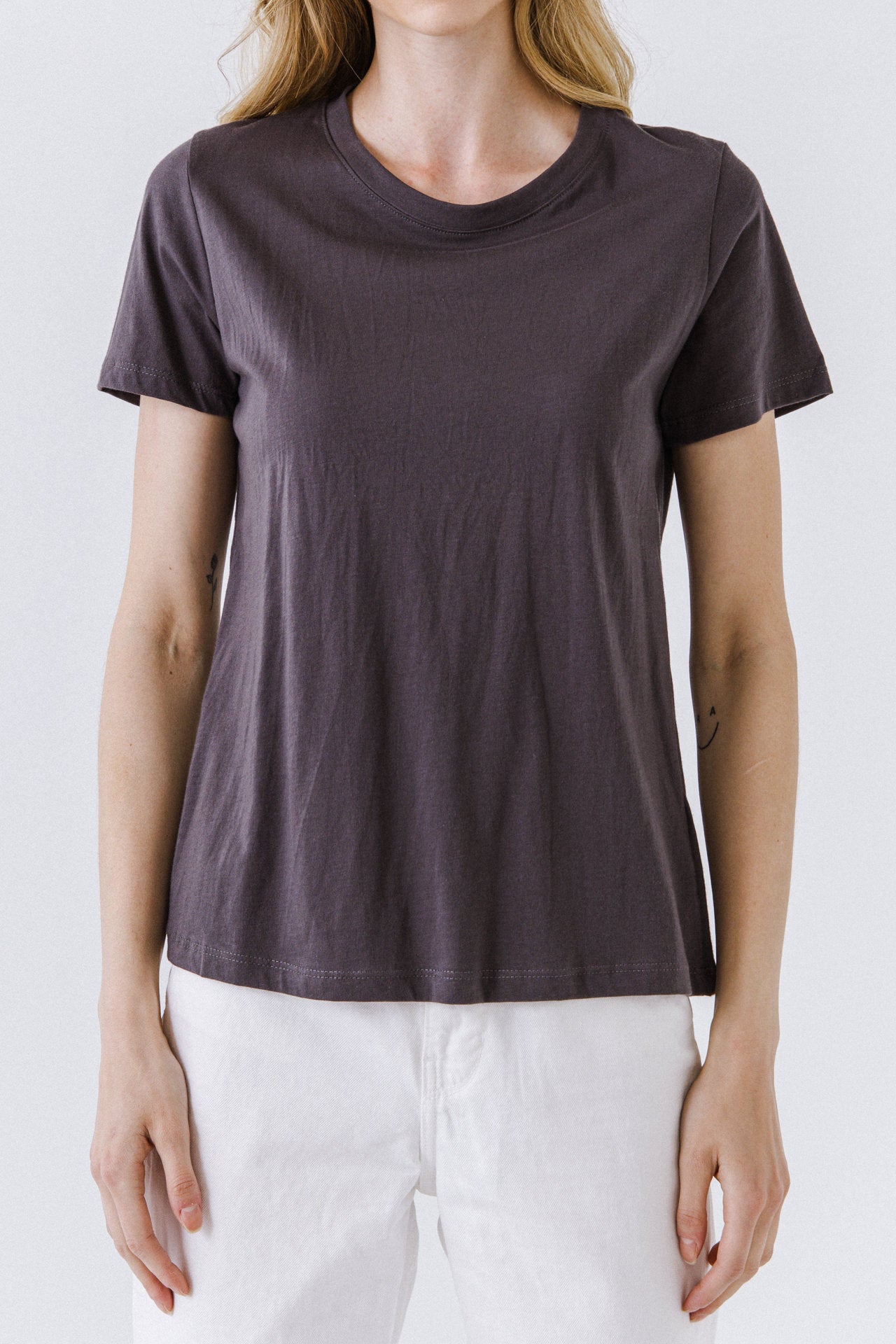 GREY LAB - Grey Lab - Classic Round Neck Tee - T-SHIRTS available at Objectrare