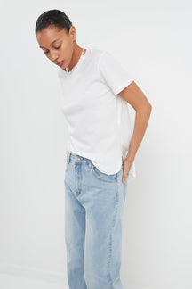 GREY LAB - Classic Round Neck T-shirt With Round Hem - T-SHIRTS available at Objectrare