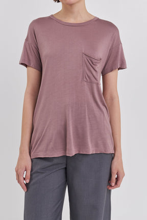 GREY LAB - Modal Pocket T-Shirt - T-SHIRTS available at Objectrare