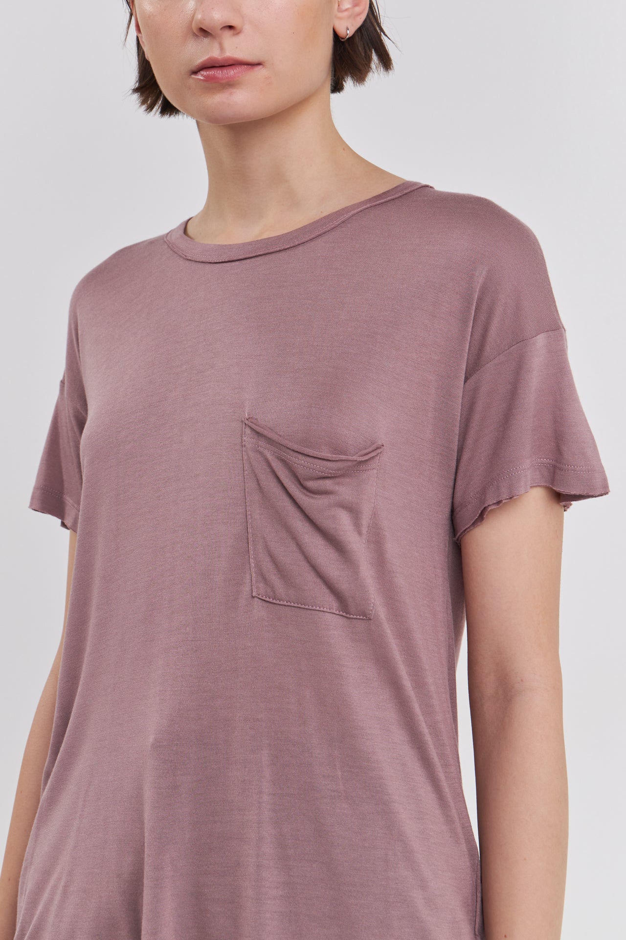 GREY LAB - Modal Pocket T-Shirt - T-SHIRTS available at Objectrare