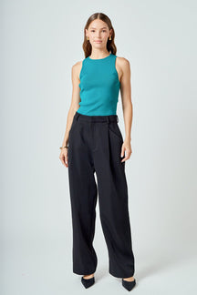 ENDLESS ROSE - Racerback Knit Tank - TOPS available at Objectrare