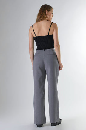 ENDLESS ROSE - Knit Cami Crop Top - TOPS available at Objectrare