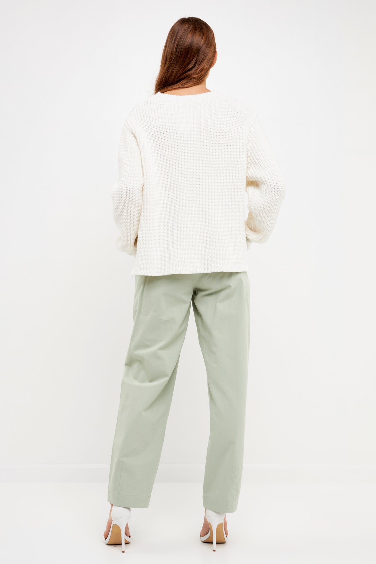 ENGLISH FACTORY - Paper Bag Trousers with Side Pockets - PANTS available at Objectrare