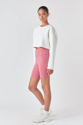 GREY LAB - Bike Shorts - BIKER SHORT available at Objectrare
