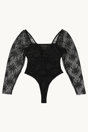 ENDLESS ROSE - Endless Rose - Super Cheeky Floral Lace Bodysuit - TOPS available at Objectrare