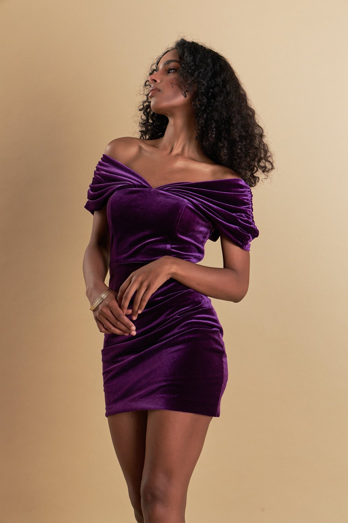 ENDLESS ROSE - Endless Rose - Velvet Mini Dress - DRESSES available at Objectrare