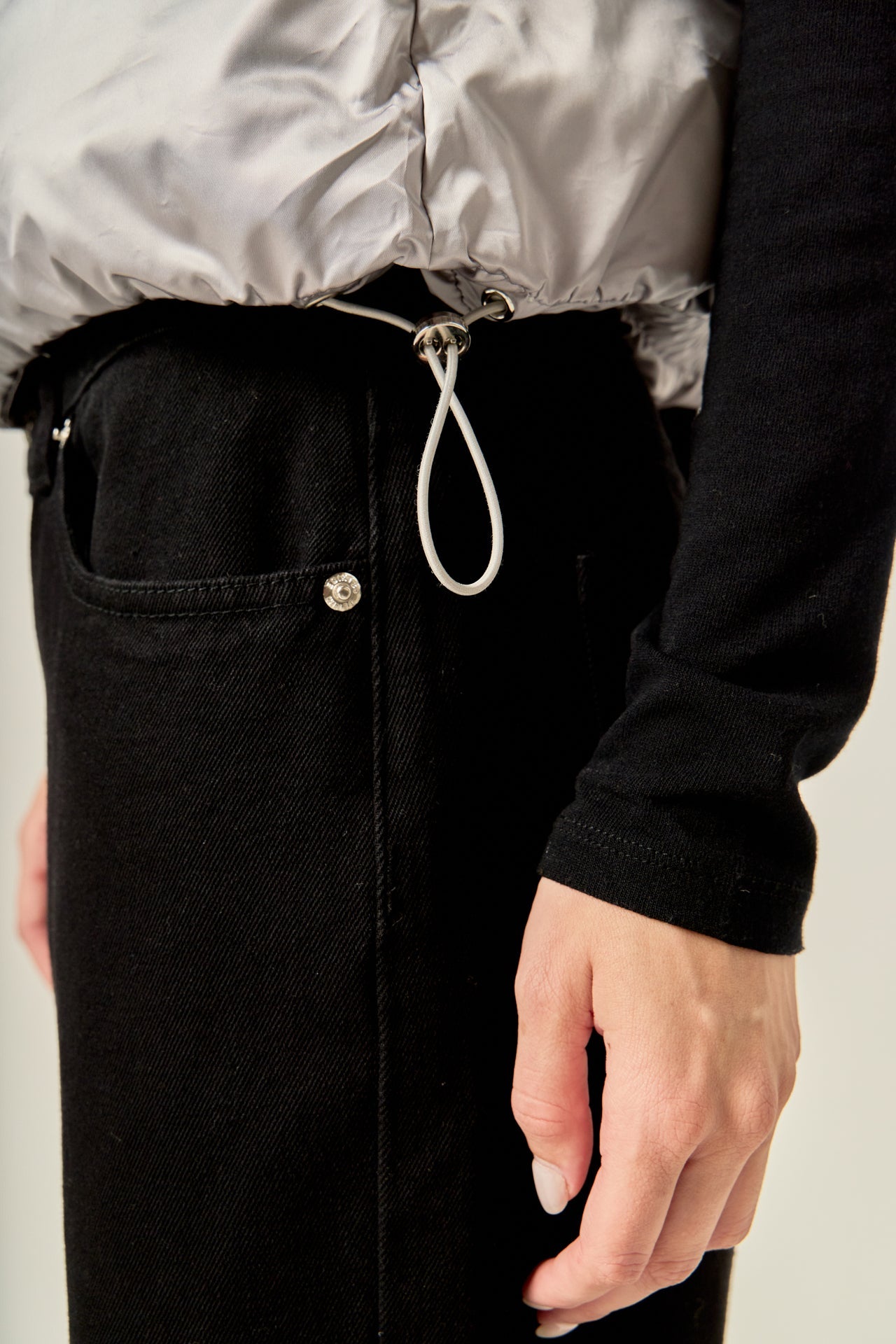 ENGLISH FACTORY - Puffer Cropped Vest - OUTERWEAR available at Objectrare