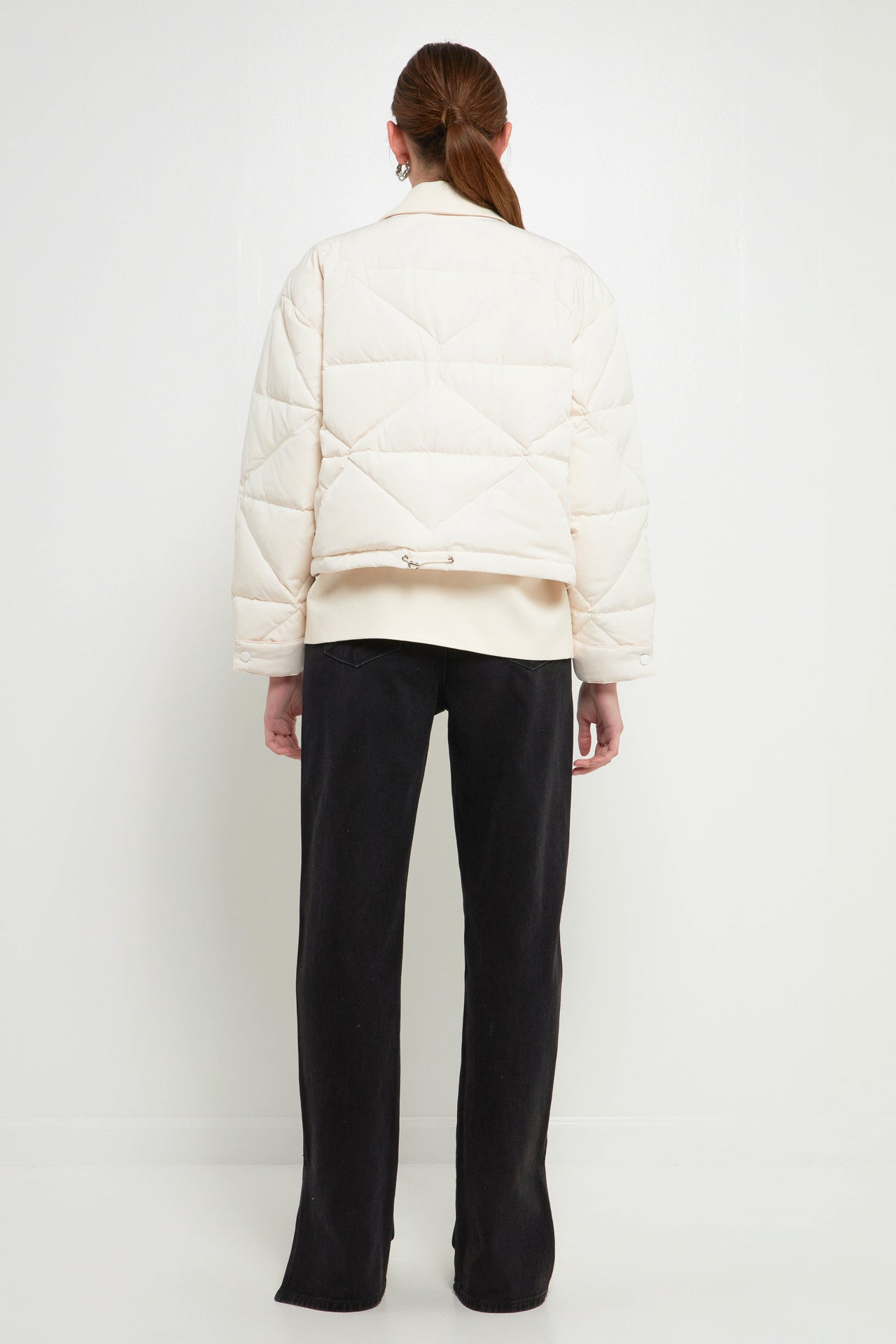 GREY LAB - Layered Quilted Jacket - JACKETS available at Objectrare