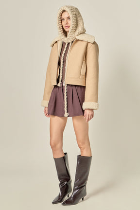 ENGLISH FACTORY - Knit Balaclava - ACCESSORIES available at Objectrare