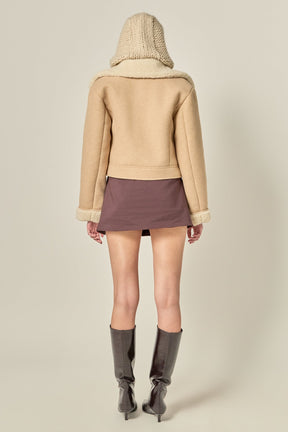 ENGLISH FACTORY - Knit Balaclava - ACCESSORIES available at Objectrare