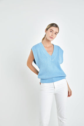 Oversized Sweater Vest